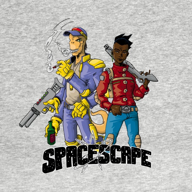 Spacescape by OrangUtanComics